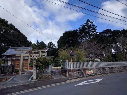 大歳神社アプローチ