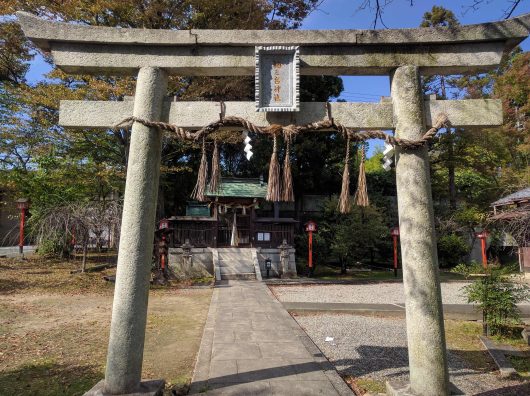 衣川梅宮神社鳥居